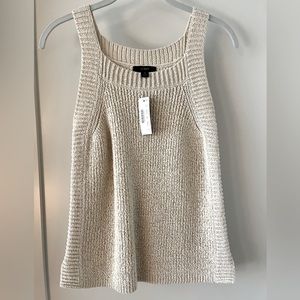 J Crew Sweater Tank in Natural Size S